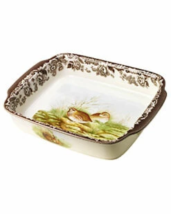 Spode Woodland Rectangular Handled Dish Home