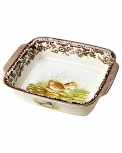 Spode Woodland Rectangular Handled Dish Home