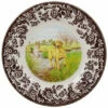 Spode Woodland Hunting Dogs Salad Plate Home -Spode Shop 3010164530 RLLD 1