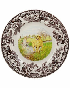 Spode Woodland Hunting Dogs Dinner Plate Home