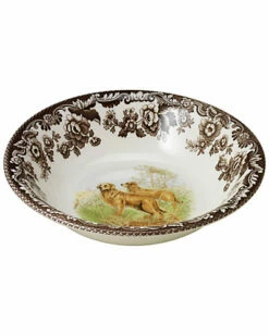 Spode Woodland Hunting Dogs Ascot Cereal Bowl Home