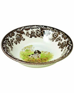 Spode Woodland Hunting Dogs Ascot Cereal Bowl Home