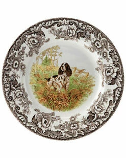 Spode Woodland Hunting Dogs Dinner Plate Home