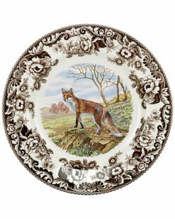 Spode Woodland Red Fox Dinner Plate Home