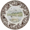 Spode Woodland Snow Goose Dinner Plate Home