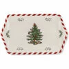 Spode Christmas Tree 12in Peppermint Dessert Tray Home