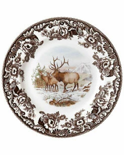 Spode Woodland American Wildlife Salad Plate Home