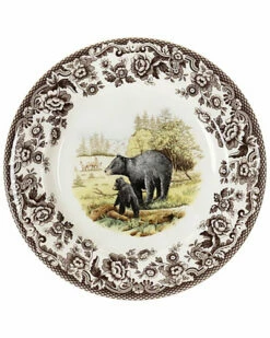 Spode Woodland American Wildlife Salad Plate Home