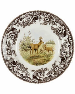 Spode Woodland American Wildlife Dinner Plate Home