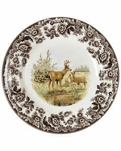 Spode Woodland American Wildlife Salad Plate Home