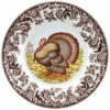 Spode Woodland Turkey Salad Plate Home