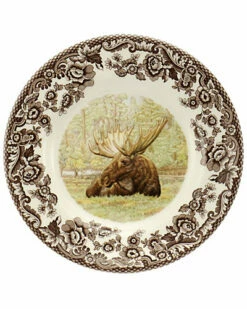 Spode Woodland Majestic Moose Bread & Butter Plate Home