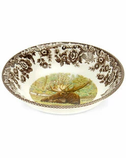 Spode Woodland Majestic Moose Cereal Bowl Home