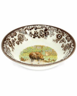 Spode Woodland Majestic Moose Ascot Cereal Bowl Home