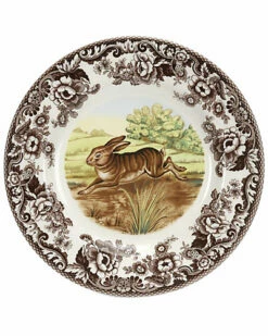 Spode Woodland Rabbit Dinner Plate Home