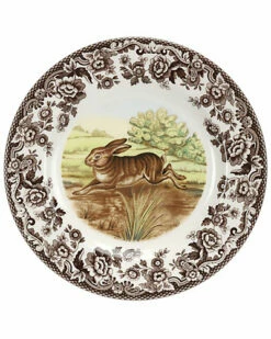 Spode Woodland Rabbit Salad Plate Home