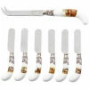 Spode Woodland Rabbit Cutlery Cheese Knife & 6 Spreaders Home -Spode Shop 3010525853 RLLD 1