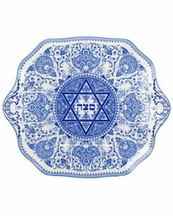 Spode Judaica Matzoh Plate Home