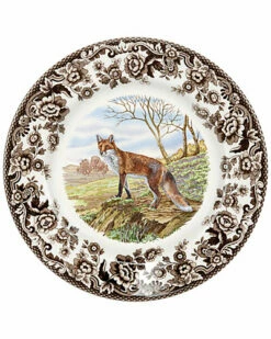 Spode Woodland Red Fox Salad Plate Home