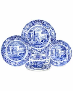 Spode Blue Italian 5pc Place Setting Home