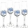 Spode Blue Italian Set Of 4 Champagne Flutes Home -Spode Shop 3010689927 RLLD 1