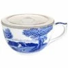 Spode Blue Italian Jumbo Cup & Lid Home