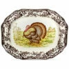 Spode Woodland 19in Octagonal Turkey Platter Home -Spode Shop 3010824145 RLLD 1