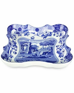 Spode Blue Italian Devonia Tray Home