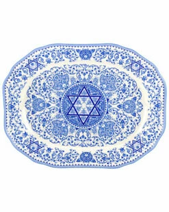 Spode Judaica 14in Oval Platter Home
