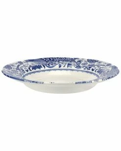 Spode Set Of 4 Blue Italian Brocato 9in Soup Plates Home 5 Spode Set Of 4 Blue Italian Brocato 9in Soup Plates Home -Spode Shop 3050122635 RLLD 2