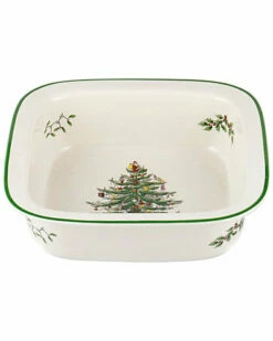 Spode Christmas Tree Square Baker Home