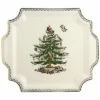 Spode Christmas Tree Gold Square Platter Home -Spode Shop 3050402874 RLLD 1