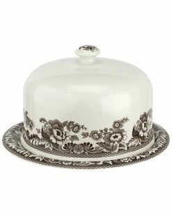Spode Woodland 2pc Serving Platter With Dome Home
