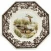 Spode Woodland Wood Duck Octagonal Plate Home -Spode Shop 3050505915 RLLD 1