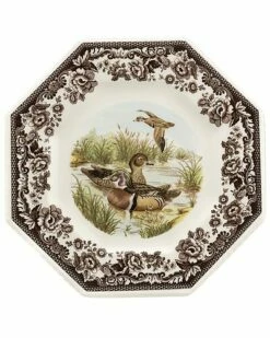 Spode Woodland Wood Duck Octagonal Plate Home
