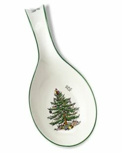 Spode Christmas Tree Spoon Rest Home