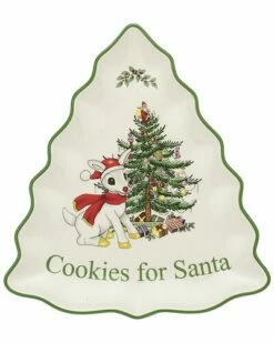 Spode Christmas Tree Rudolph Tree Server Home