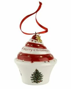 Spode Christmas Tree Cupcake Ornament Home