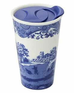 Spode Blue Italian 80z Travel Mug Home
