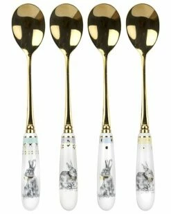 Spode Meadow Lane Set Of 4 Teaspoons Home