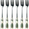 Spode Christmas Tree Set Of 6 Pastry Forks Home