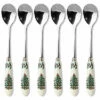 Spode Christmas Tree Set Of 6 Teaspoons Home -Spode Shop 3050565376 RLLD 1