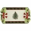 Spode Christmas Tree Figural Tartan Tray Home -Spode Shop 3050585014 RLLD 1