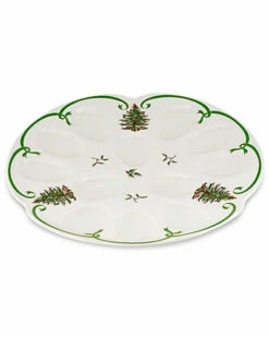 Spode 12in Devilled Egg Dish Home