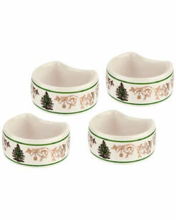 Spode Set Of Four 7in Napkin Rings Home