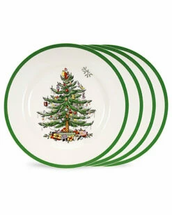 Spode 8.25in Set Of Four Salad Plates Home
