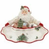 Spode Christmas Tree Gold Figural Collection Santa Dish Home -Spode Shop 3050772860 RLLD 1