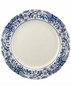 Spode Blue Italian Brocato Charger Plate Home