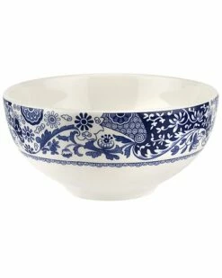 Spode Blue Italian Brocato Bowl 5.5In Home
